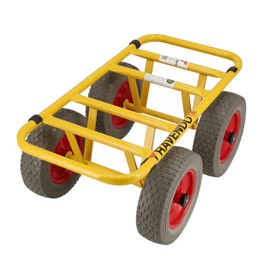 Platenwagen - 300kg draagvermogen - Luchtbanden