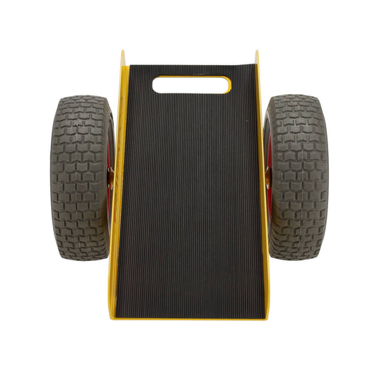 Platenroller 200kg - 370x220mm - Transportkarretje - Luchtbanden