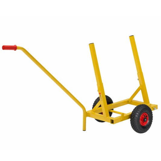 Platen- en lattenwagen 200kg met steunen