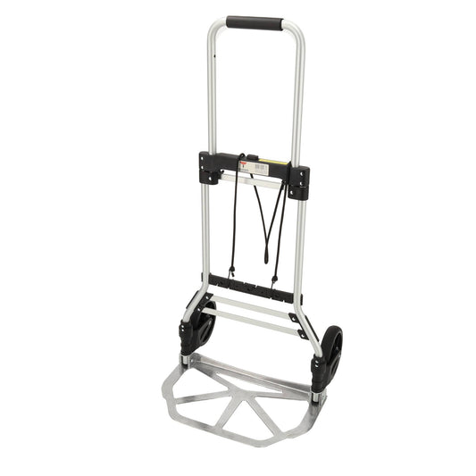 Opvouwbare Aluminium Steekwagen 90 kg - Inklapbaar - Massieve Wielen