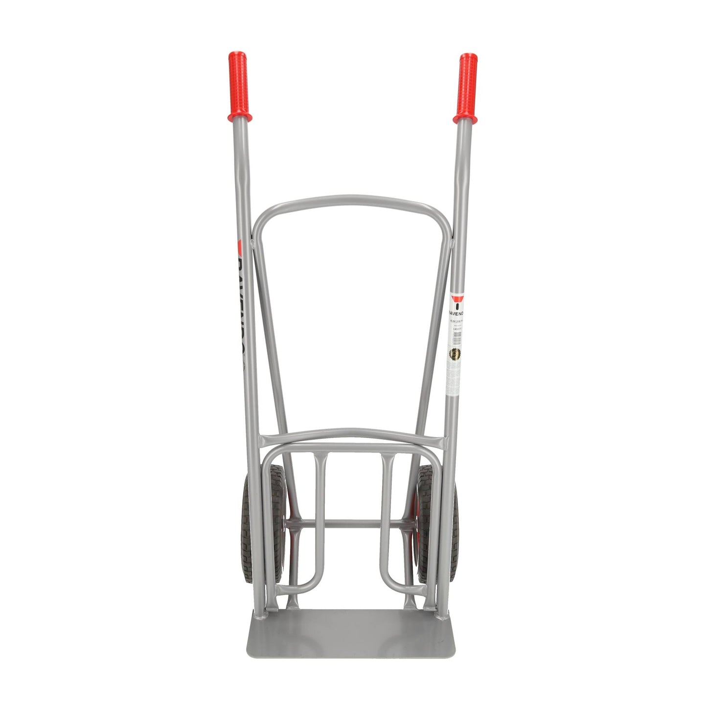 Stalen Steekwagen 200 kg - Uitklapbaar Draagvlak - Lekvrije Wielen - Draagvlak 415x110 mm