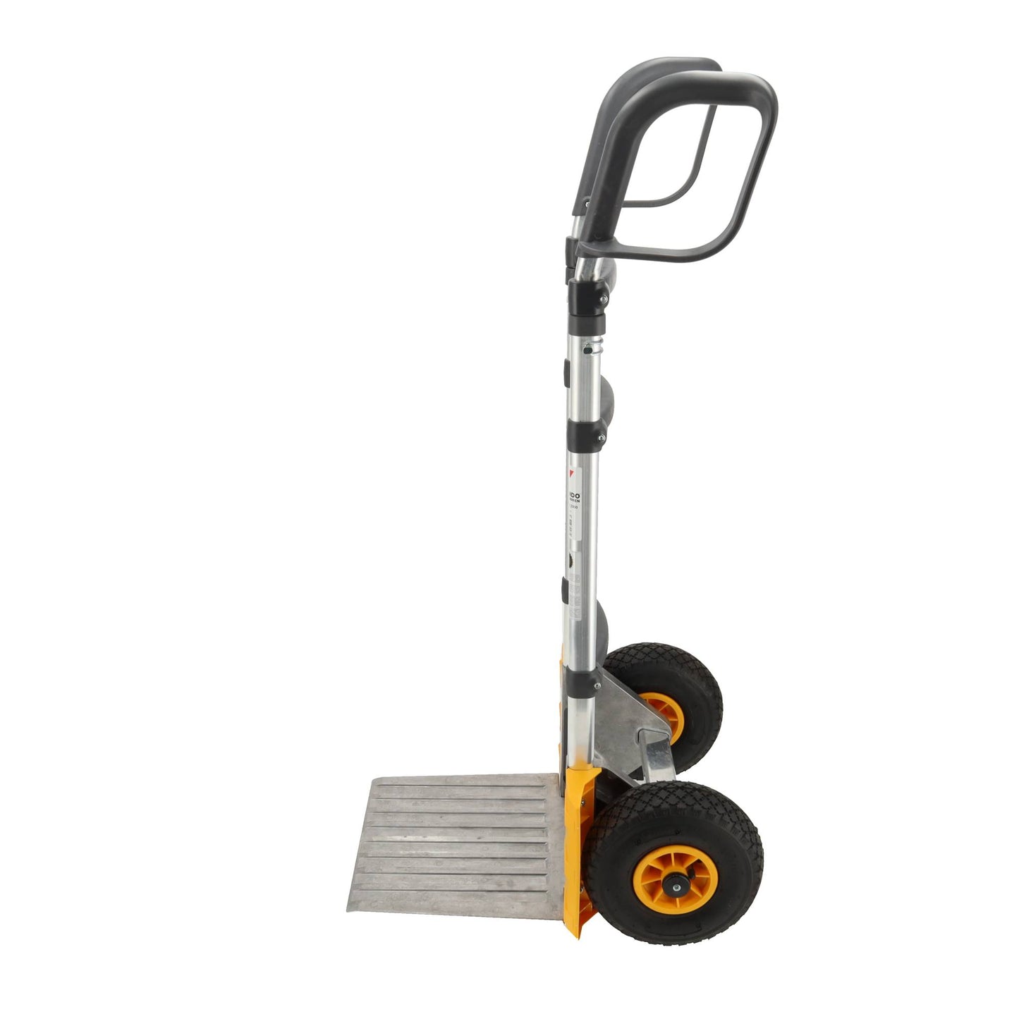 Aluminium steekwagen 200 kg - Verstelbare Handgrepen - Luchtbanden