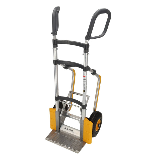 Aluminium steekwagen ALU-PRO - Easy-Step - 200kg draagvermogen met luchtbanden
