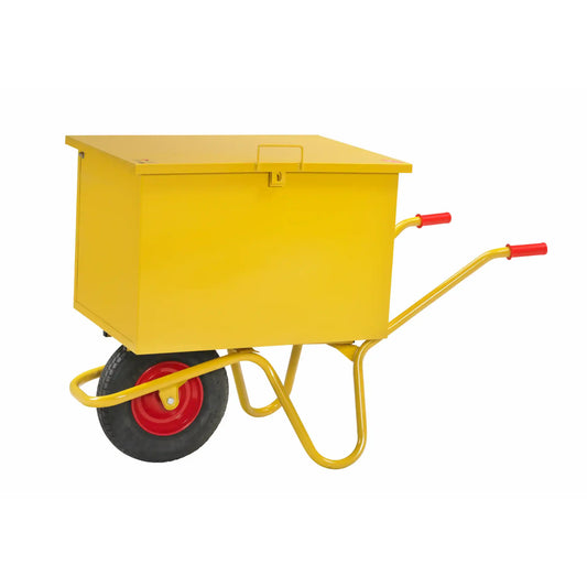 Stalen gereedschapswagen - 250kg draagvermogen - Gereedschapskruiwagen - luchtbanden