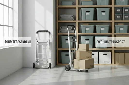 Inklapbare steekwagens: Ideaal voor beperkte opslagruimte