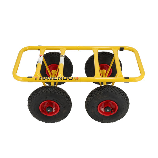 Platenwagen - 300kg draagvermogen - Luchtbanden