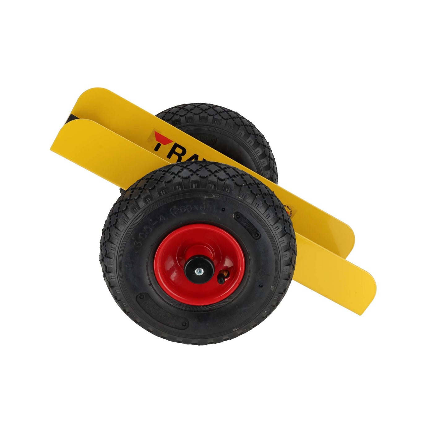 Platenroller 200kg - Draagvlak 160x495 mm -  luchtbanden