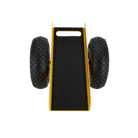 Platenroller 200kg - Draagvlak 160x495 mm -  luchtbanden