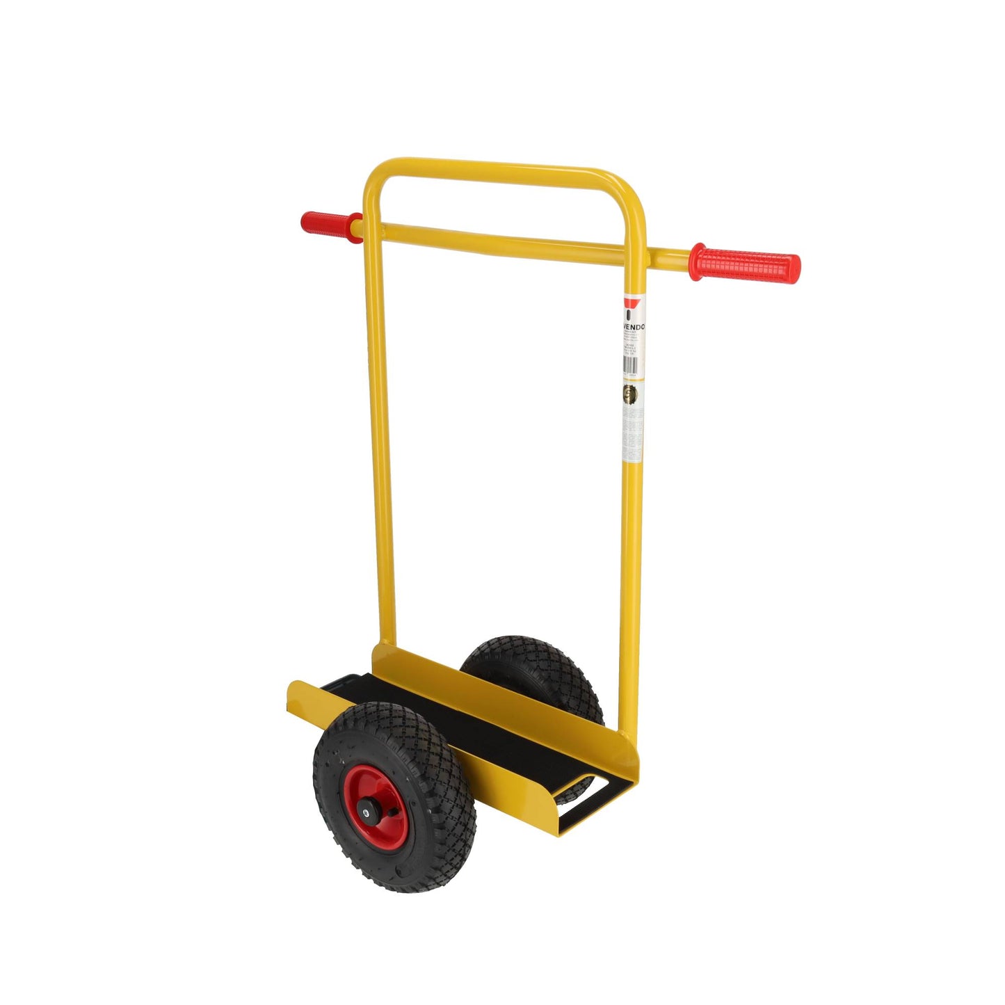 Platenroller 200kg - Draagvlak 160 x 370 mm -  luchtbanden