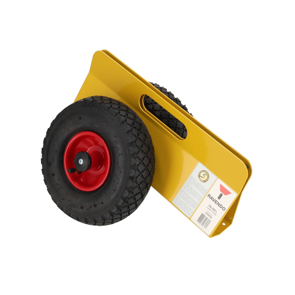 Ravendo Platenroller 200 kg zelfklemmend - Luchtbanden