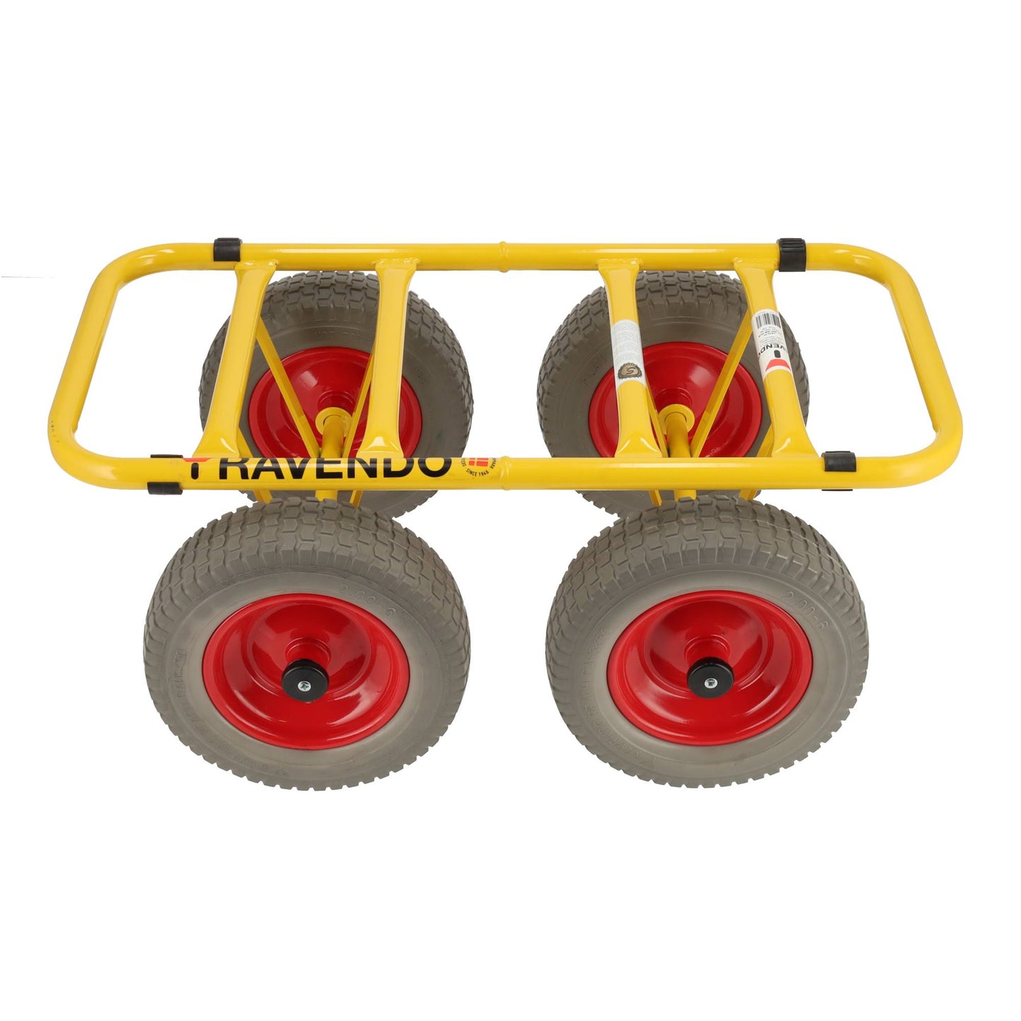 Platenwagen - 300kg draagvermogen - Luchtbanden