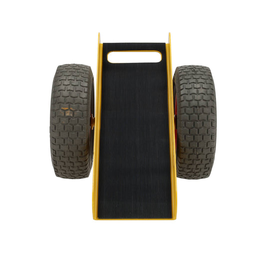 Platenroller 200kg - 495x160mm - Transportkarretje - Luchtbanden