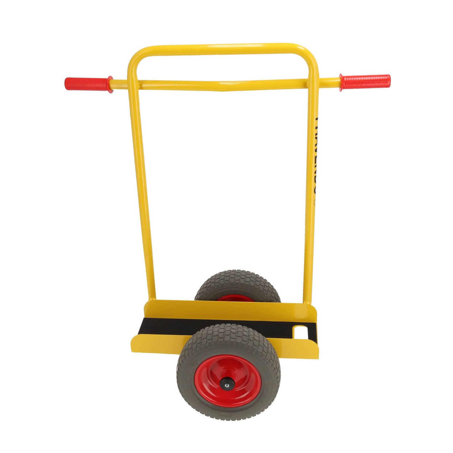 Platenroller 200kg - 370x160mm - Transportkarretje - Luchtbanden
