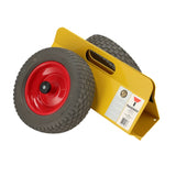 Platenroller 200kg - 60–160mm - Transportkarretje - Luchtbanden