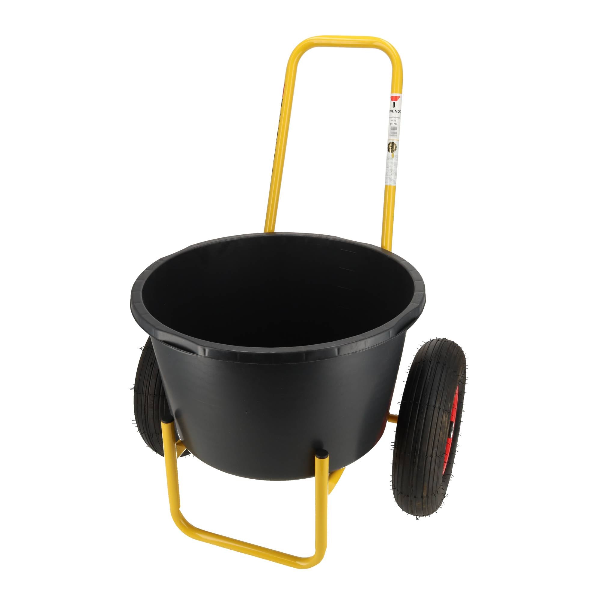 Emmerwagen 100 kg - 45-65 L - Luchtbanden