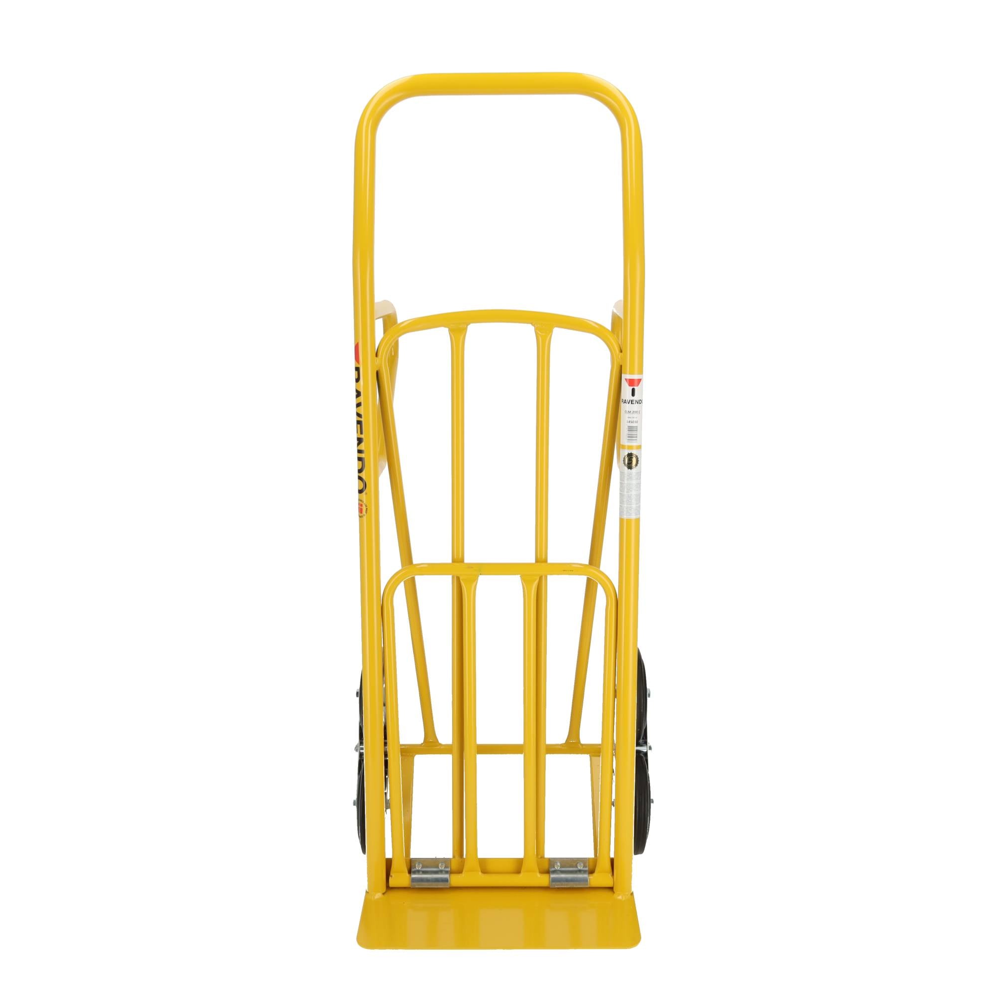 Ravendo Trapsteekwagen 200kg - Drietraps Massief Wielsysteem