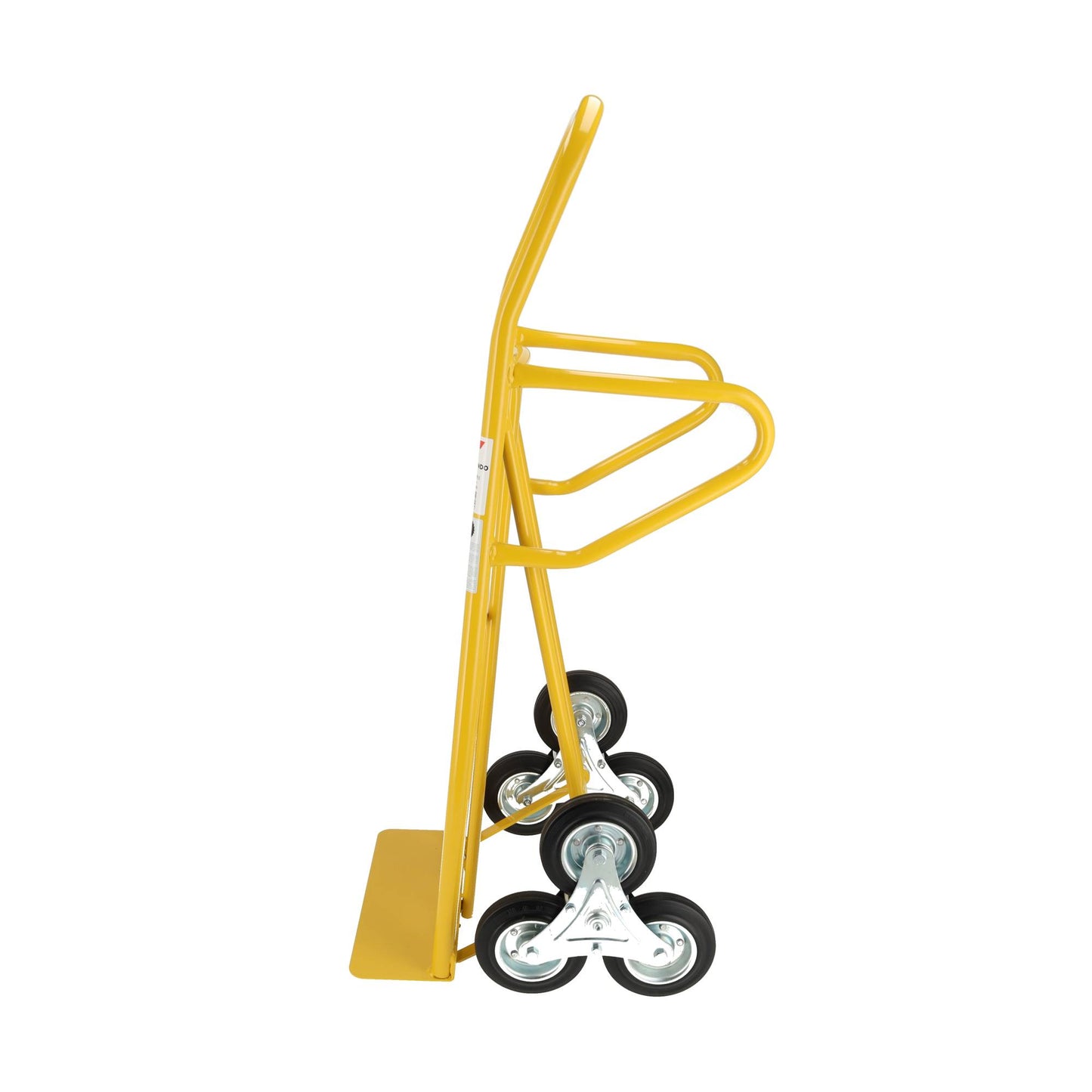 Trapsteekwagen 200 kg - Uitklapbaar Draagvlak - Drietraps Wielsysteem