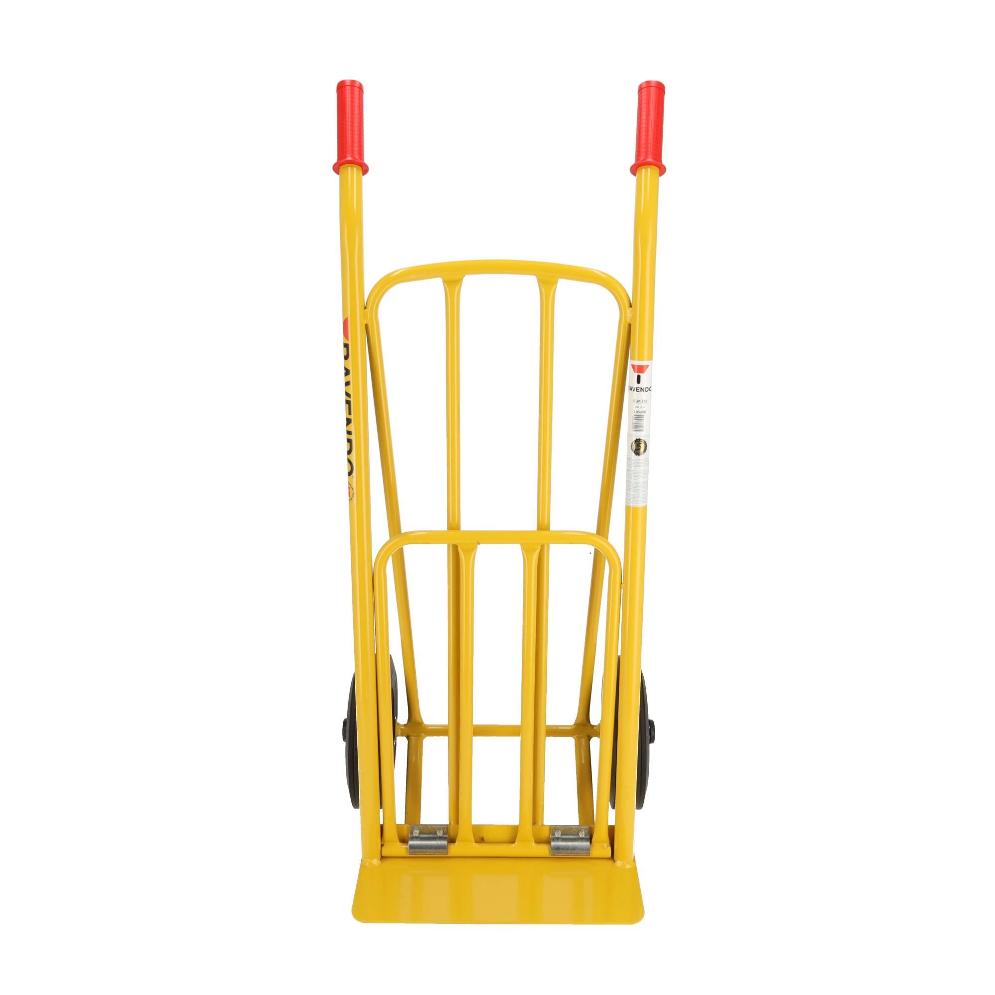 Ravendo Stalen Steekwagen 250kg - Massieve Wielen
