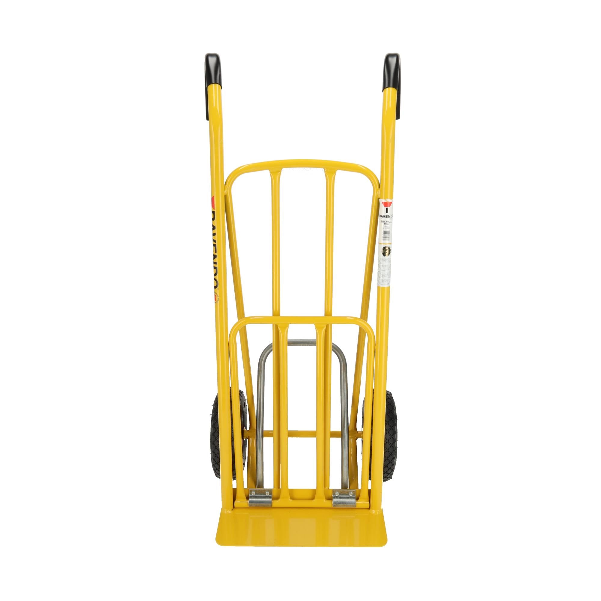 Ravendo Steekwagen 250kg Easy-Step - Luchtbanden