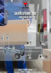 Aluminium steekwagen 200kg - Uitklapbaar Draagvlak  - Lekvrije wielen