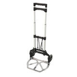 Opvouwbare Aluminium Steekwagen 50 kg - Inklapbaar - Massieve Wielen