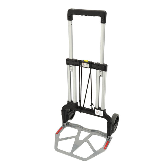 Opvouwbare Aluminium Steekwagen 125 kg - Inklapbaar - Massieve Wielen