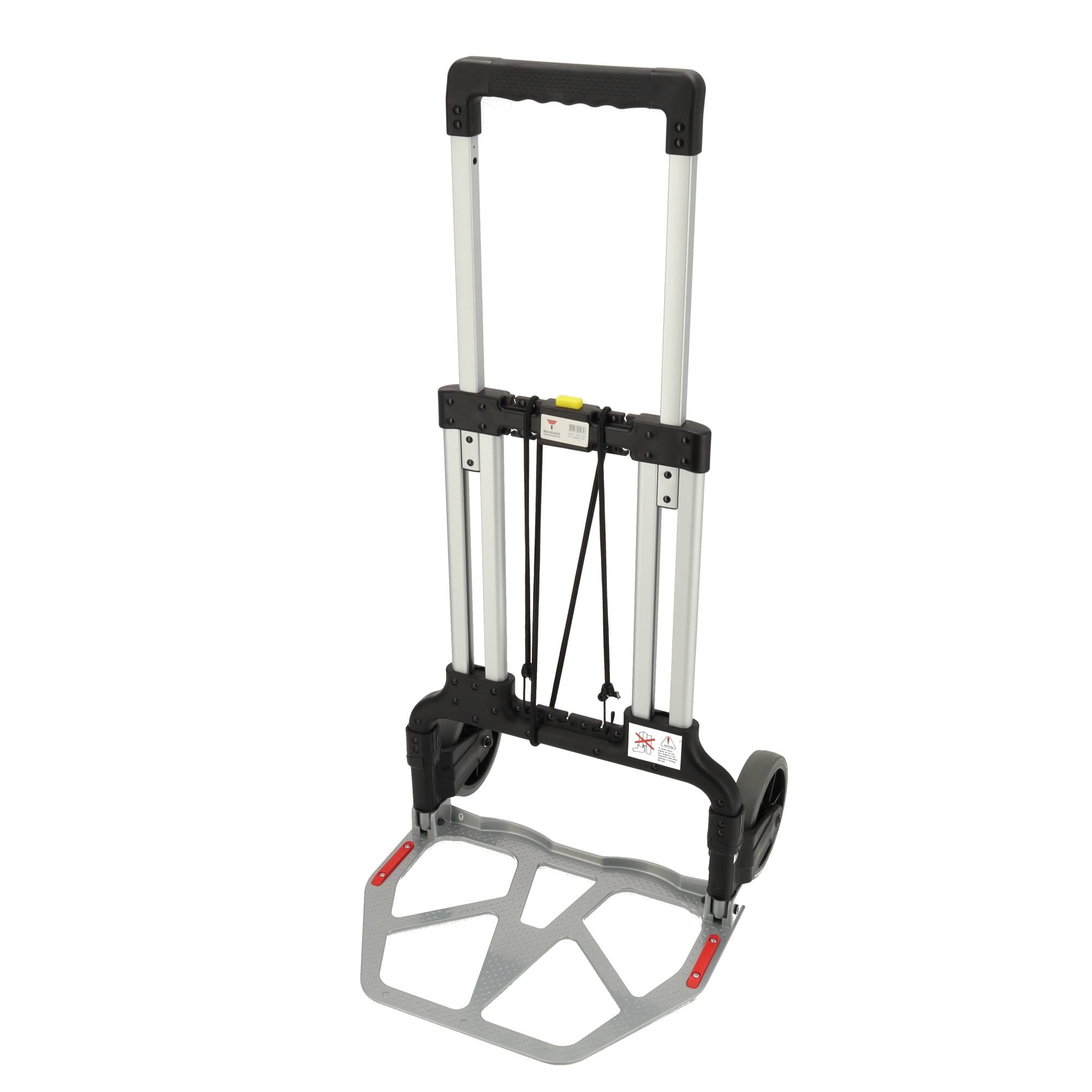 Ravendo Aluminium Steekwagen 125kg - Massieve Wielen