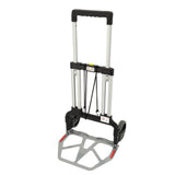 Opvouwbare Aluminium Steekwagen 125 kg - Inklapbaar - Massieve Wielen