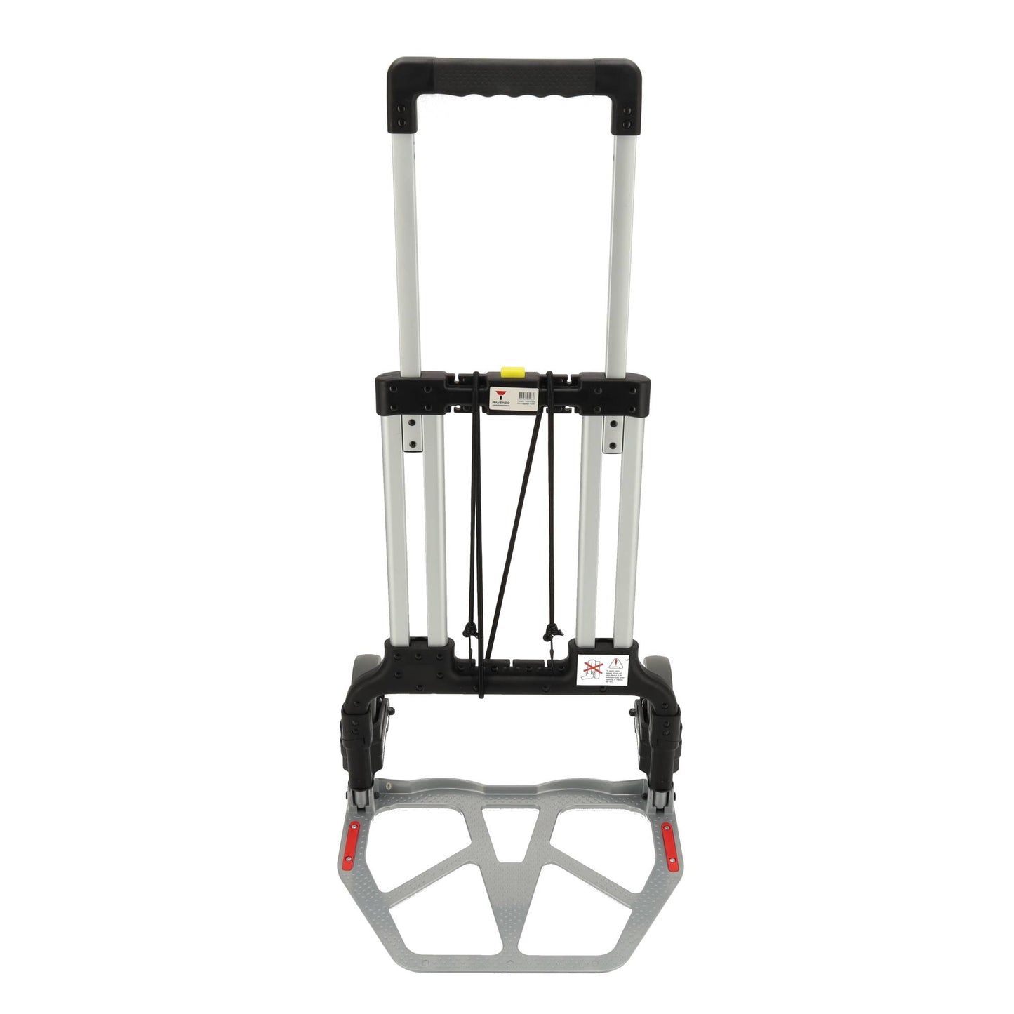 Opvouwbare Aluminium Steekwagen 125 kg - Inklapbaar - Massieve Wielen