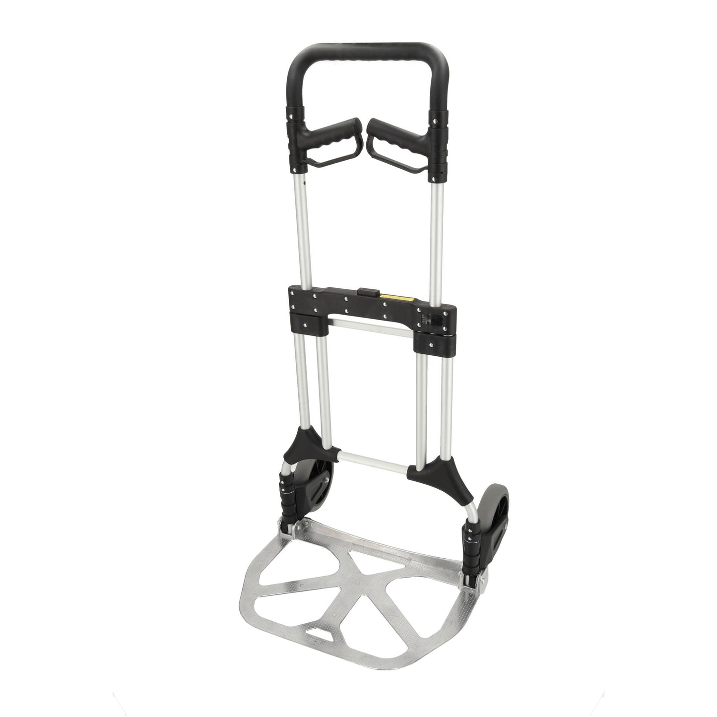 Opvouwbare Aluminium Steekwagen 200 kg - Kunststof Wielen - Draagvlak 590x390 mm