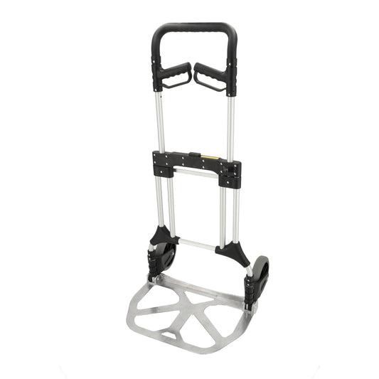 Opvouwbare Aluminium Steekwagen 200 kg - Kunststof Wielen - Draagvlak 590x390 mm