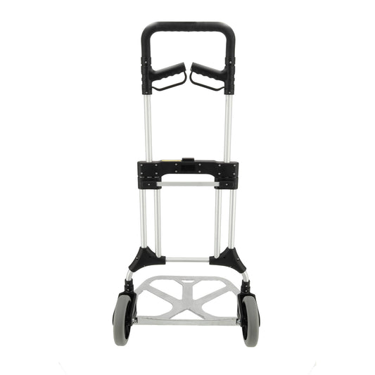 Opvouwbare Aluminium Steekwagen 200 kg - Kunststof Wielen - Draagvlak 590x390 mm