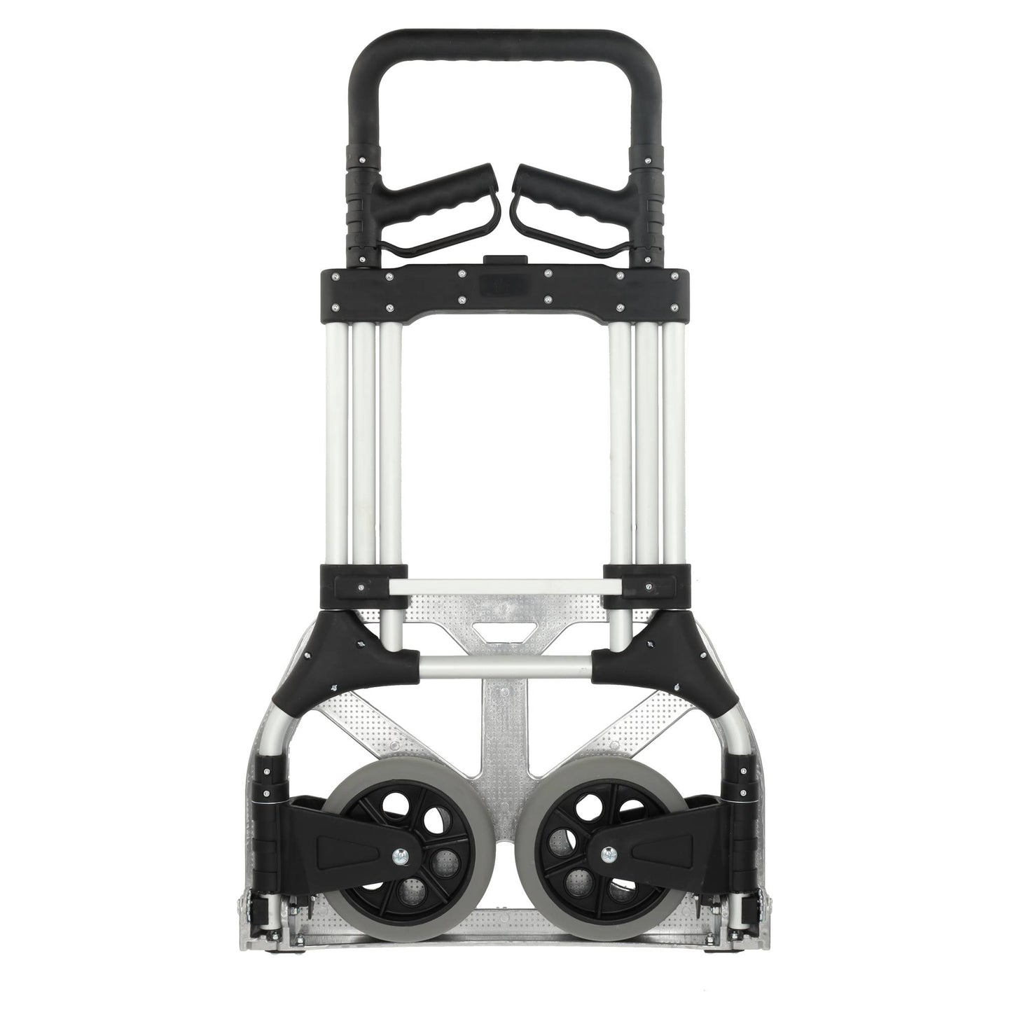 Opvouwbare Aluminium Steekwagen 200 kg - Kunststof Wielen - Draagvlak 590x390 mm