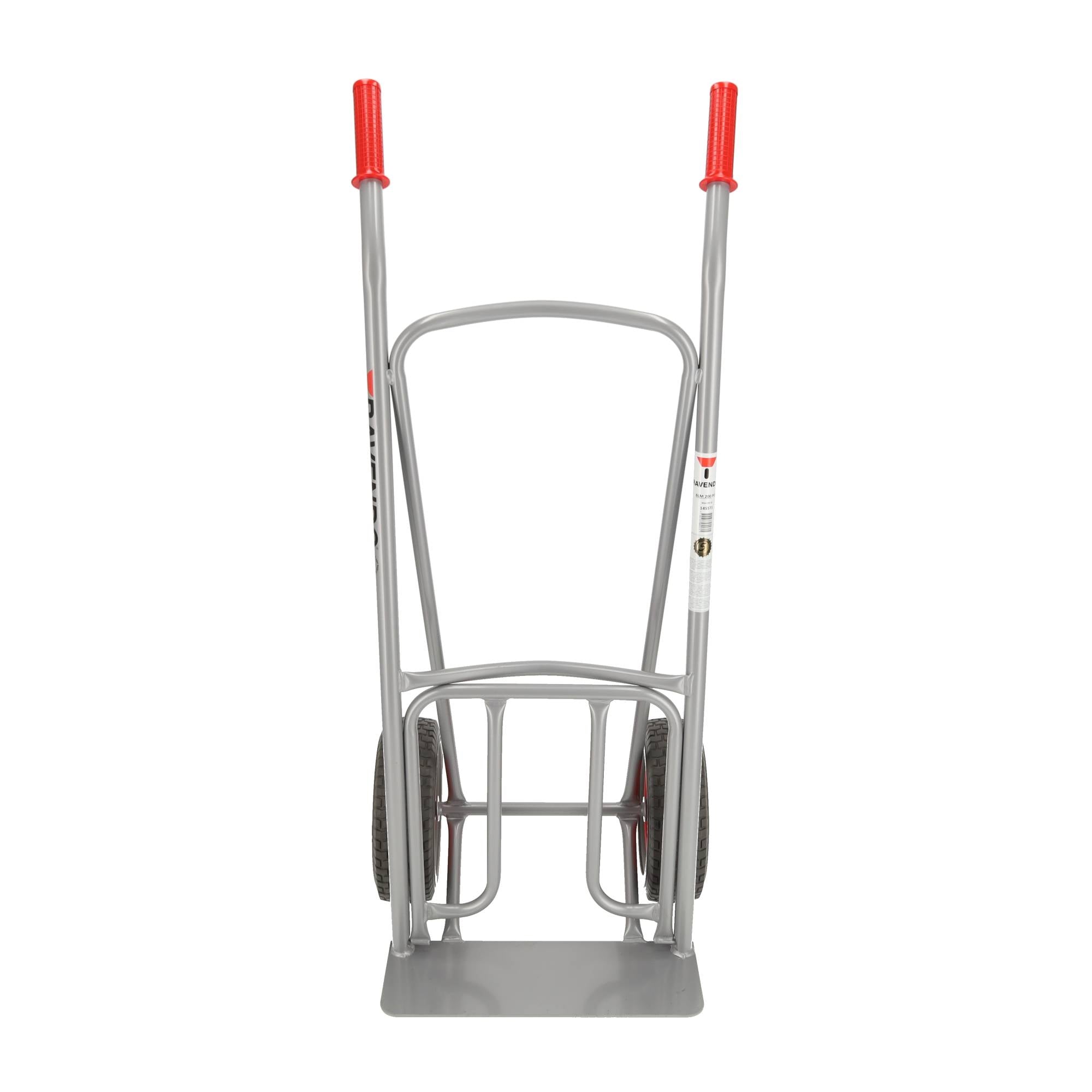 Ravendo stalen Steekwagen 200kg - Lekvrije Wielen