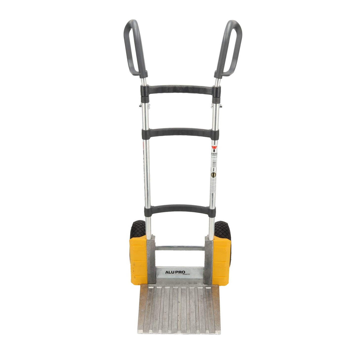 Aluminium steekwagen 200 kg - Verstelbare Handgrepen - Luchtbanden