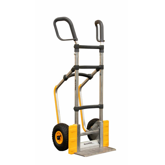 Aluminium steekwagen ALU-PRO - 250kg draagvermogen met luchtbanden