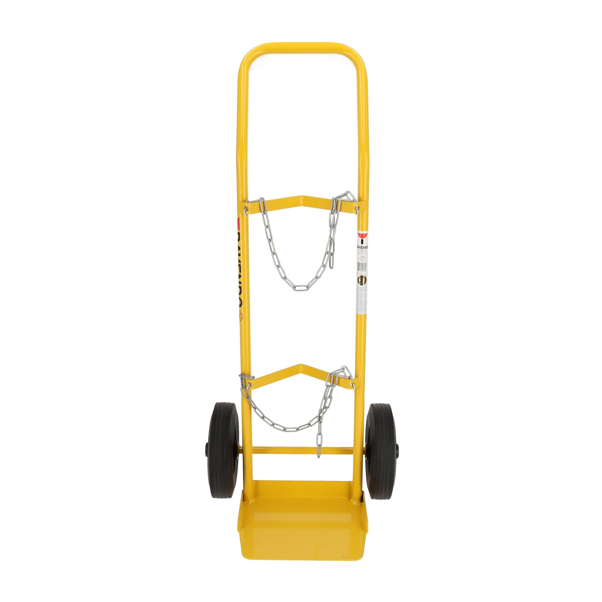 Ravendo stalen Steekwagen 125kg - Hardrubberen Wielen