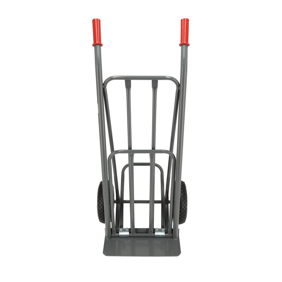 Ravendo stalen steekwagen 250kg Easy-Step - Luchtbanden