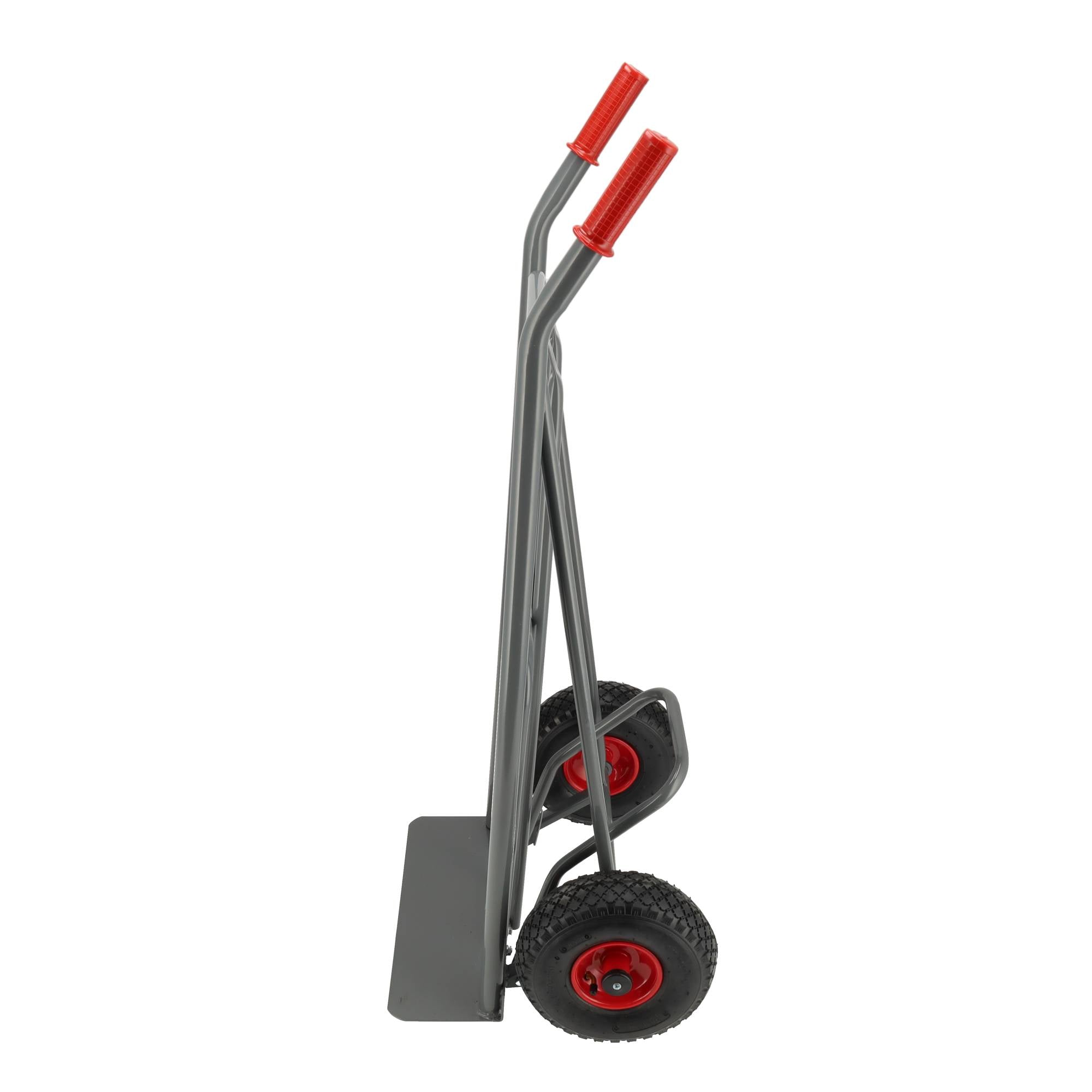 Ravendo stalen steekwagen 250kg Easy-Step - Luchtbanden