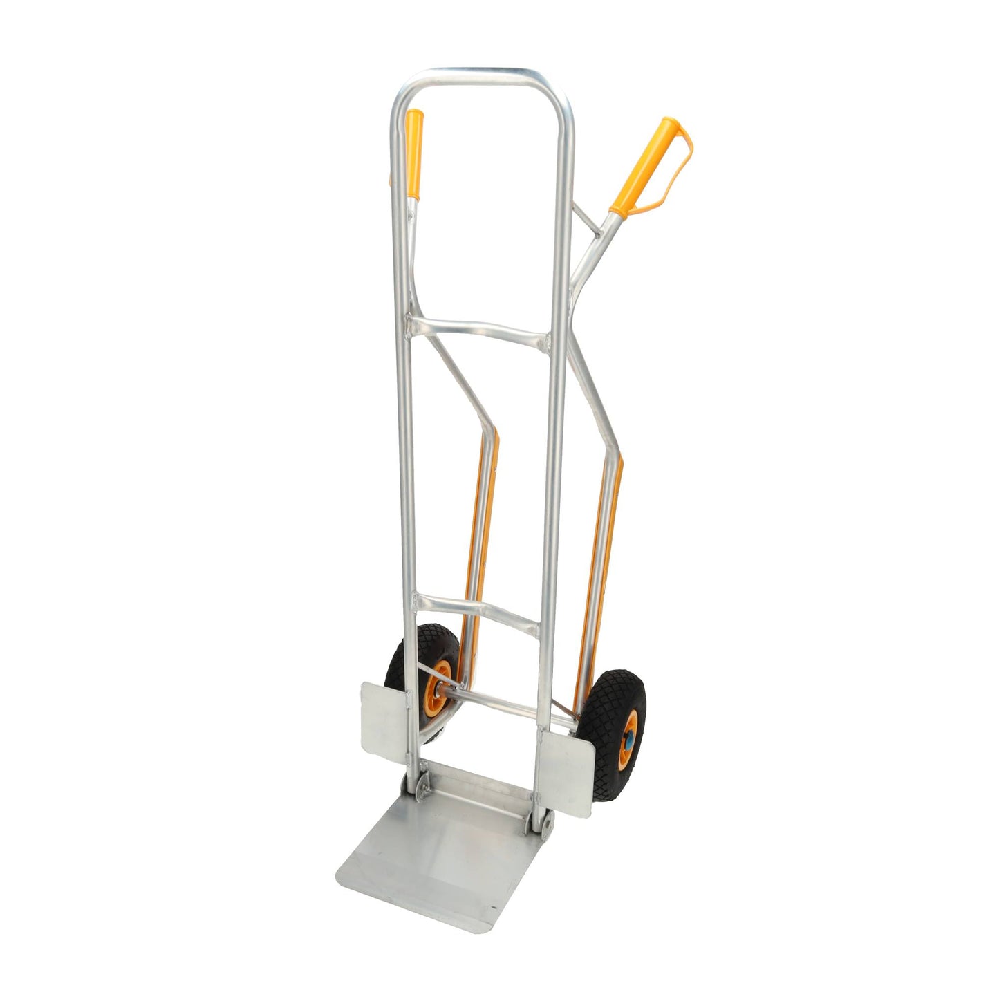 Ravendo Aluminium Steekwagen 100 kg - Uitklapbaar Draagvlak - Luchtbanden